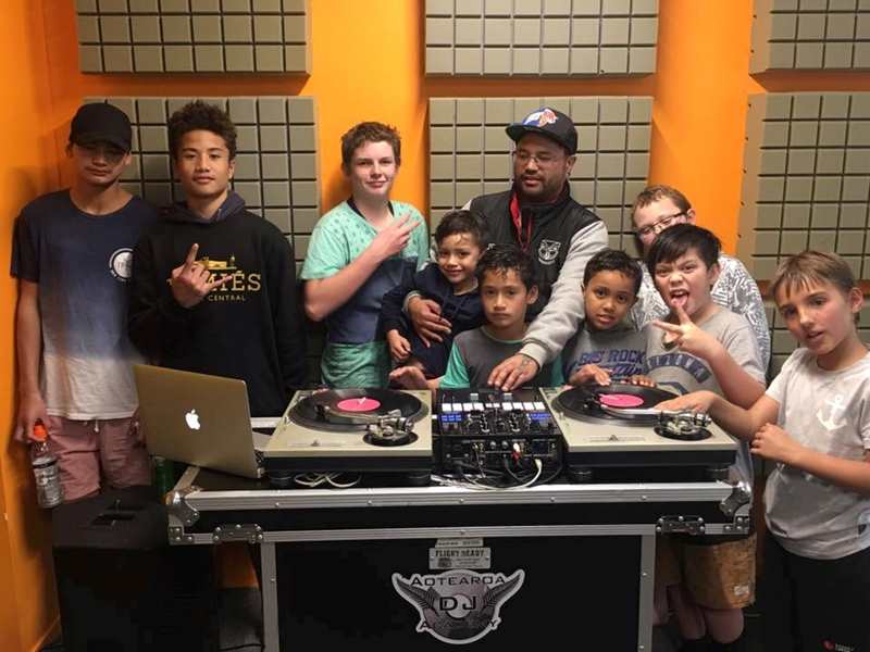 The School Holiday DJ Academy Totara Street