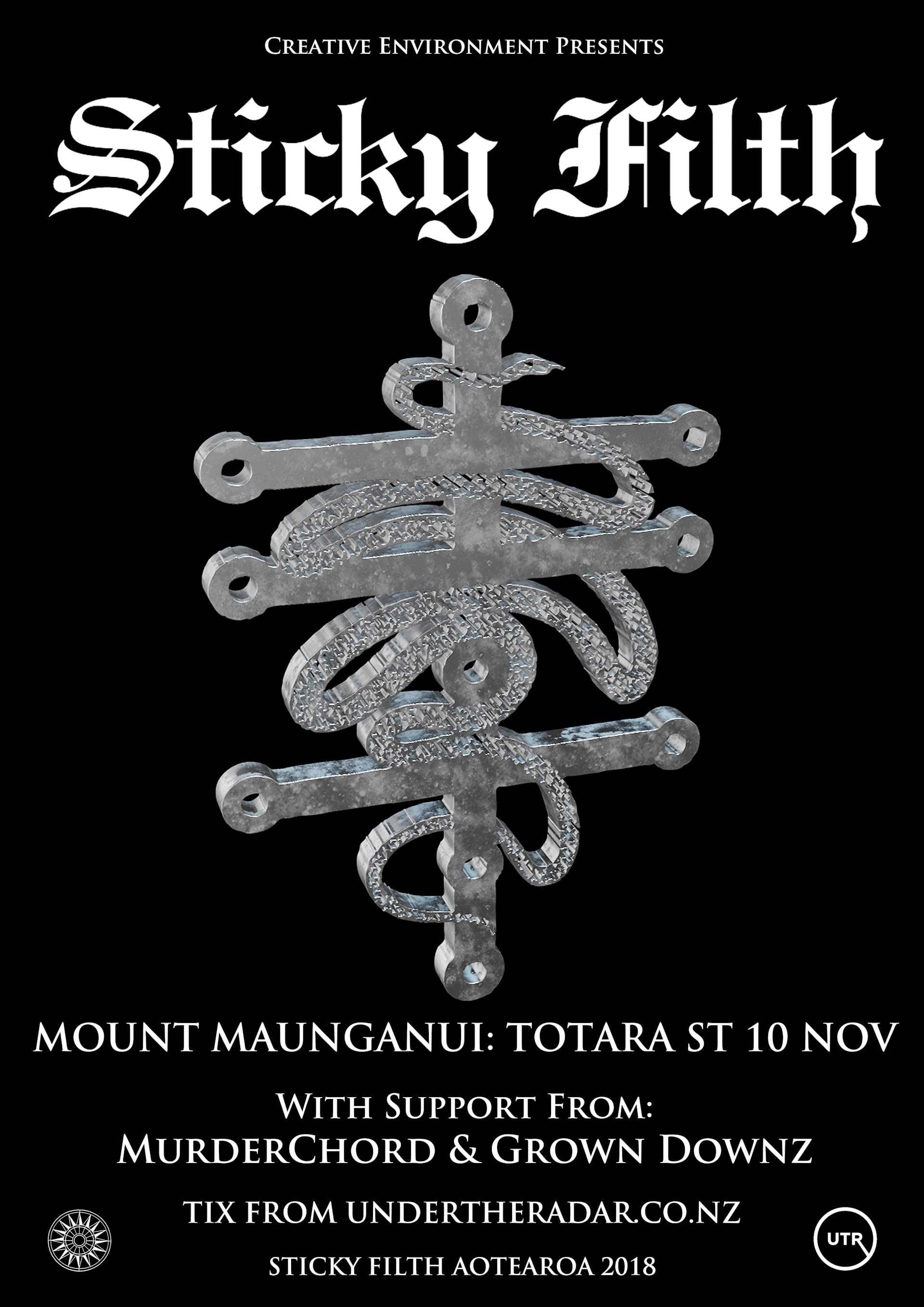 Sticky Filth poster steel serpent Mount.jpg