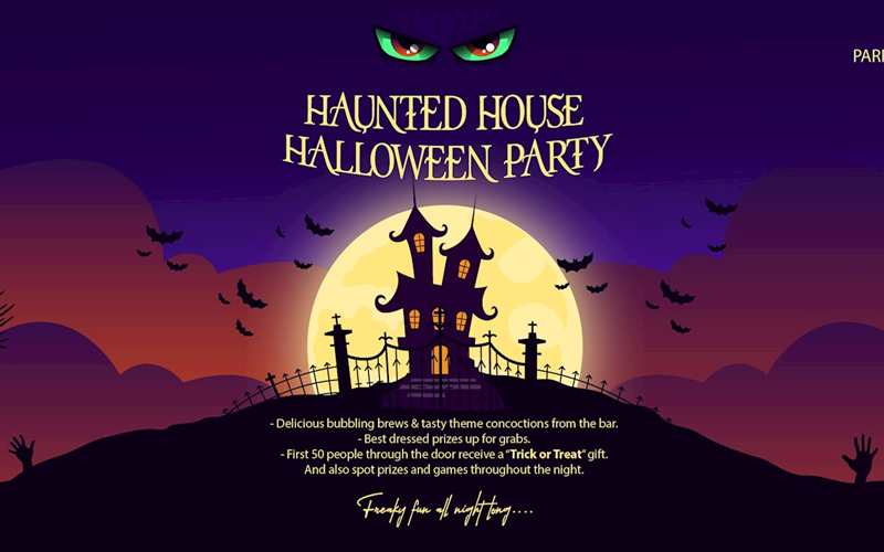 Pop Up Presents - Haunted House Halloween Party