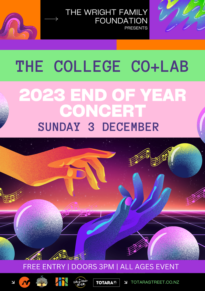 The College Co+Lab 2023 End of Year Concert Totara Street