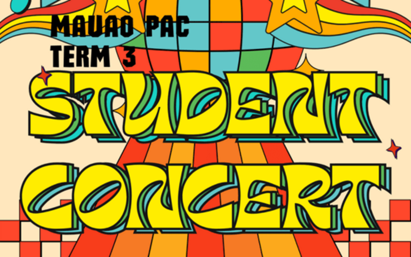 MauaoPAC TERM 3 Student Concert