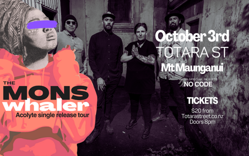 The Mons Whaler — Live at TOTARA ST