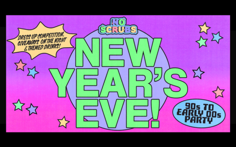 NO SCRUBS: NYE Party - Tauranga