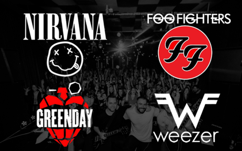 Nirvana, Foo Fighters, Green Day, Weezer Tribute | Lounge Apes
