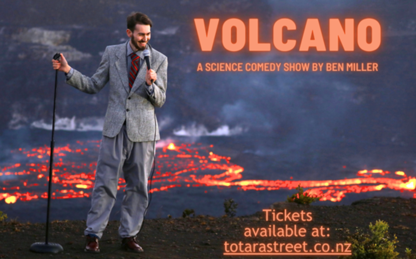 Volcano: A Science Comedy Show by Ben Miller