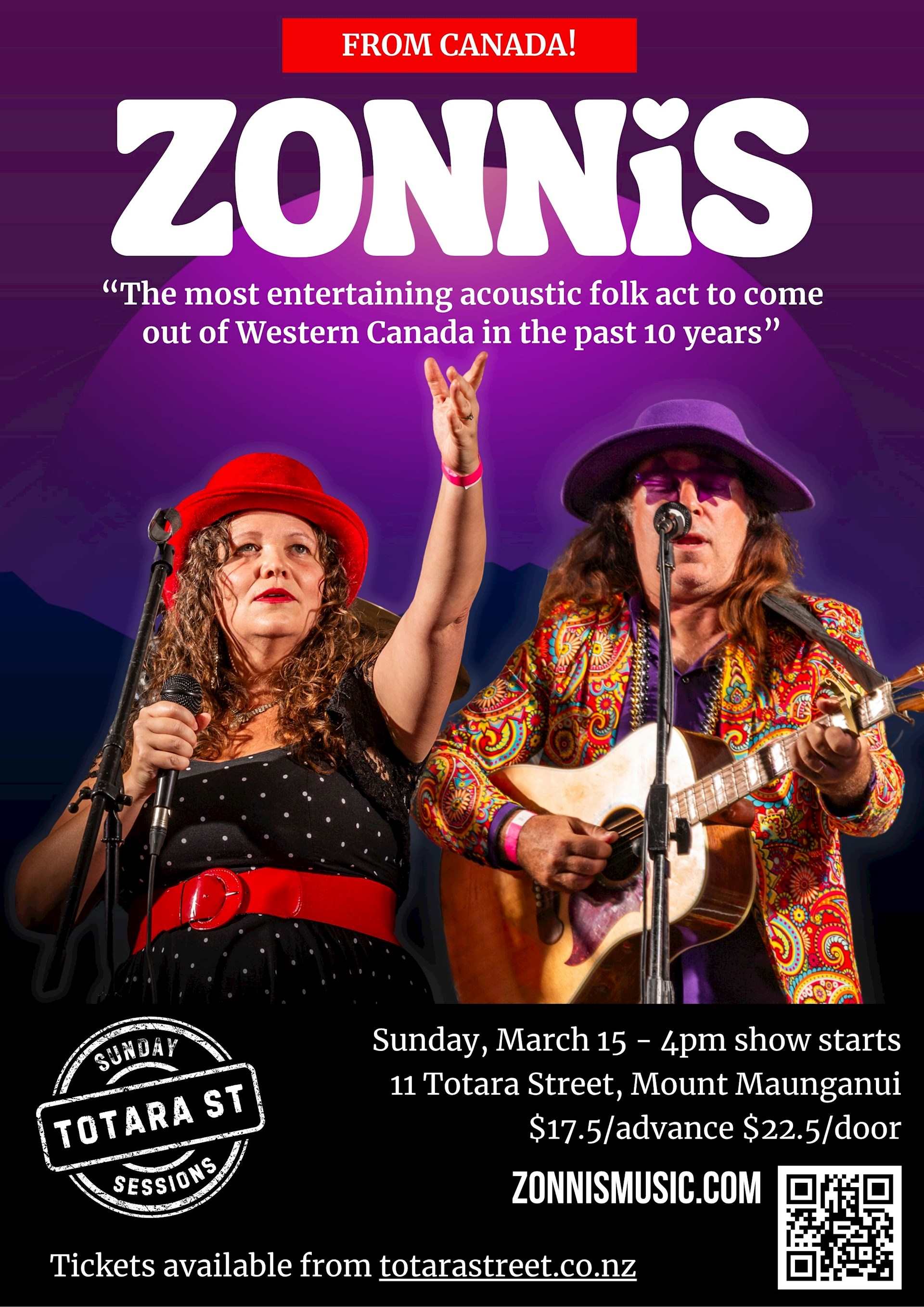 Totara St, Zonnis Poster.jpg
