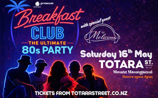 THE BREAKFAST CLUB – THE ULTIMATE 80s PARTY